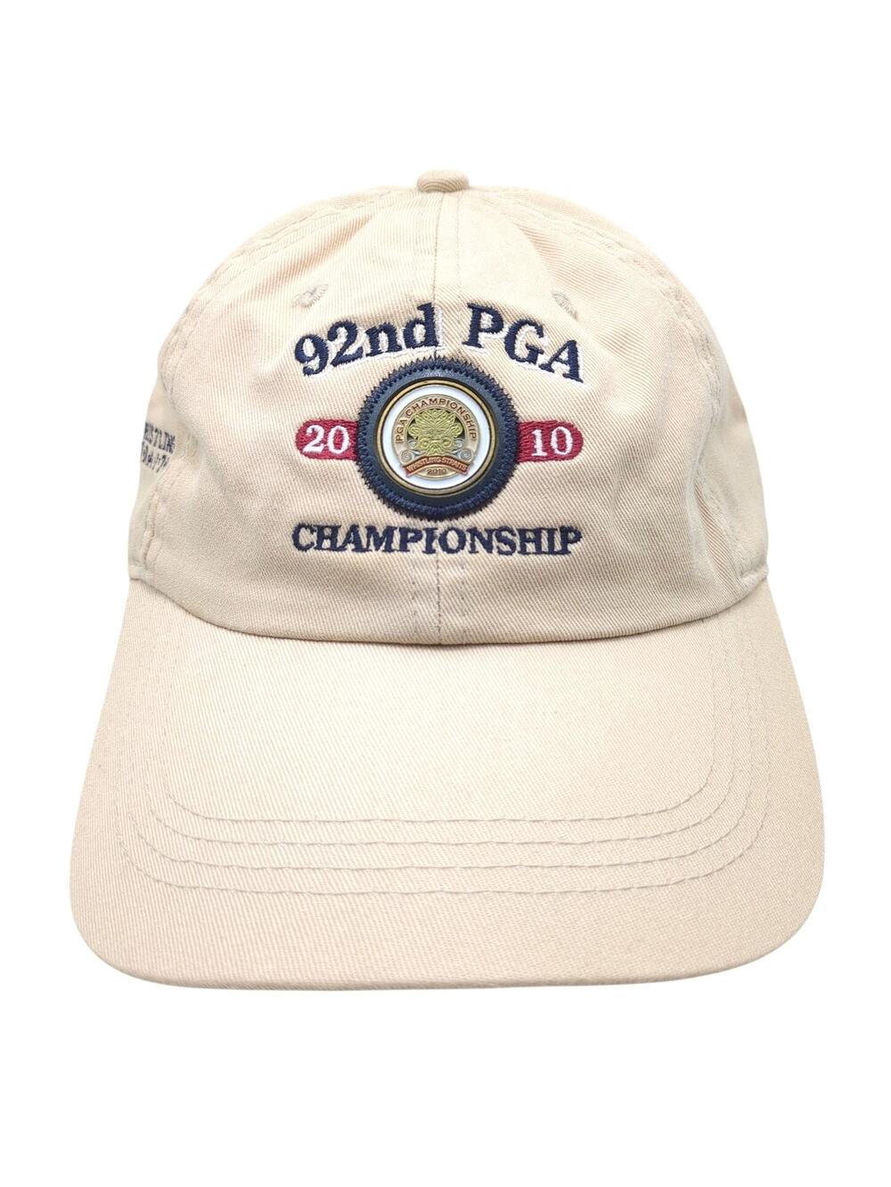 AHEAD Vintage 92nd PGA Championship 2010 Whistling Straits Golf Hat Cap Tan